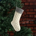 thumbnail image 7 of NSESSHome 3Pcs Knitted Christmas Stocking Classic Large Stockings for Family Holiday Christmas Party Decorations, 7 of 7
