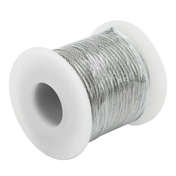 Stainless Steel Wire Rope, 49ft Multipurpose 2mm Easy To Install Weatherproof Wire Rope Kit for Clothesline