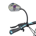 thumbnail image 2 of Bicycle Handlebar Rearview Mirror Adjustable Light Motorcycle Handlebar Mirror Road Bike Scooter Rearview, 2 of 6