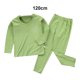 thumbnail image 5 of sweethay Ropa interior térmica para niños, manga larga elástica, cuello redondo, Otoño Invierno, oficina, escuela, exterior, Tops cálidos, traje Pijama Verde 120cm sweethay AP013185-23, 5 of 6