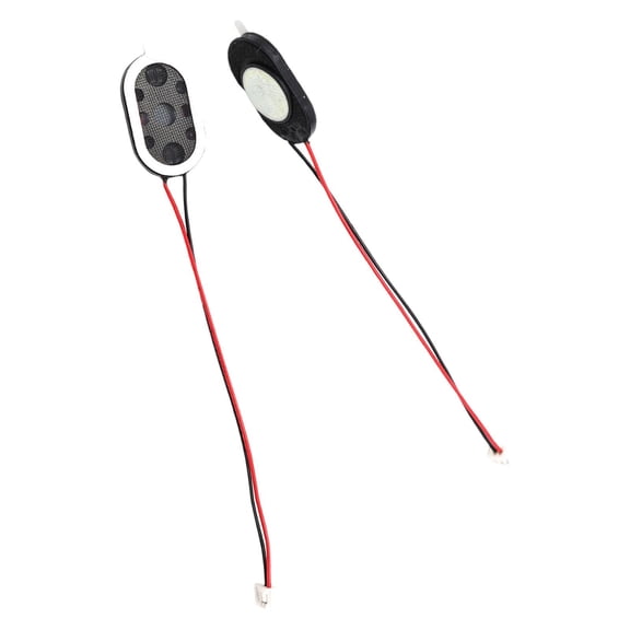 Minicomponentes,Micro altavoz interno Mini altavoz de trompeta,Altavoz micro de la PC de la tableta del altavoz de 1W 8 ohmios,Altavoz ovalado de bricolaje Altavoz de música,Recambio
