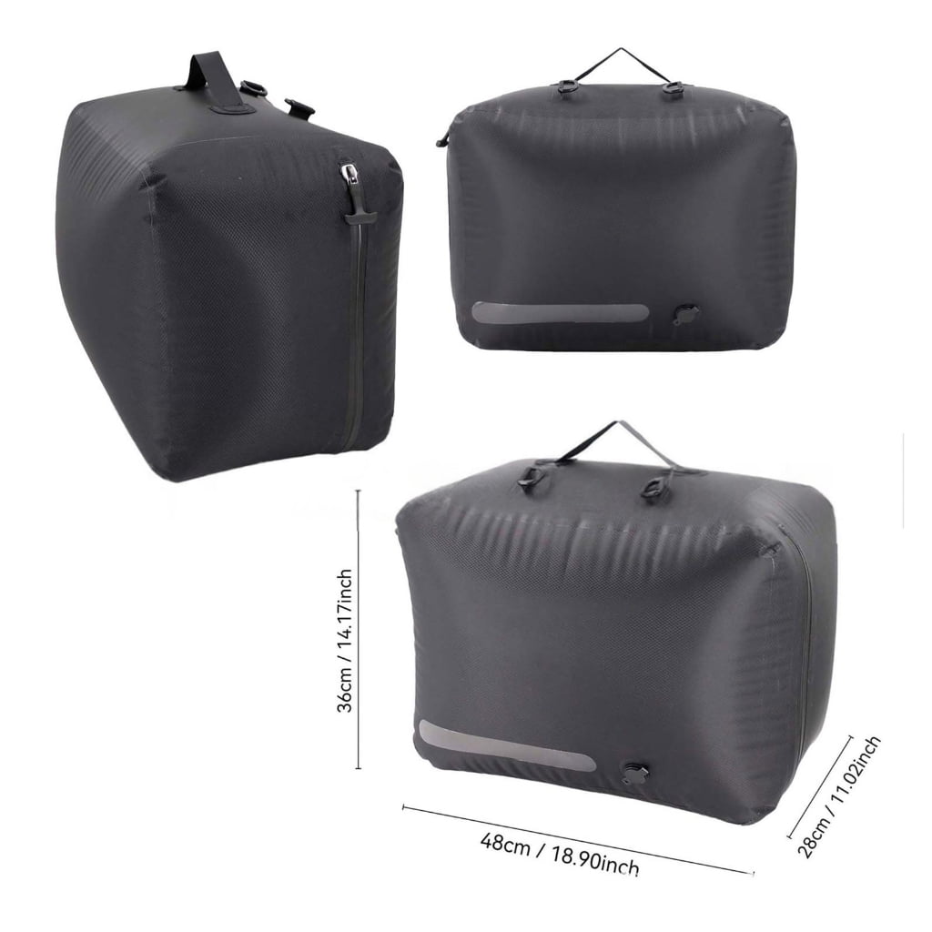 MOMOJIA Practical TPU Vacuum Compression Storage Bag 41L Manual Roll Air Out Design For Luggage Space Saving
