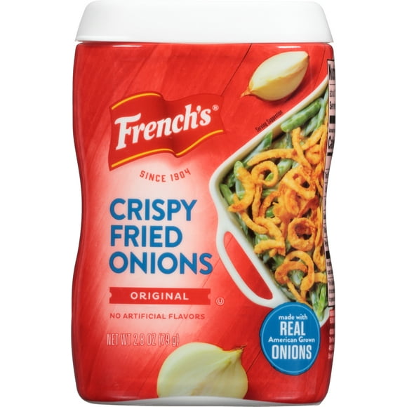 French's Non-GMO Kosher Original Crispy Fried Onions, 2.8 oz Can