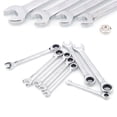 thumbnail image 2 of Clearance Sale 7-32mm Chrome Vanadium Steel Ratchet Combination Wrench Torque Gear Spanner Wrenches Practical Key Hand Tools, 2 of 10
