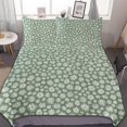 thumbnail image 1 of HAHDAXIA Floral Bedding Solid Comforter Set for All Seasons,3 Pieces(1 Comforter+2 Pillowcases),Soft Microfiber Bedding Set King(90"x90"), 1 of 7
