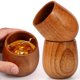 thumbnail image 3 of Xiao Hua Juego de 2 copas de vino de madera de 250 ml, diseño vintage creativo, un regalo tabú para hombres., 3 of 5