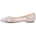 thumbnail image 3 of Journee Womens Batavia Slip On Pointed Toe Ballet Flats, Widths Available, 3 of 10