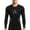 Dark Gray, variant on Mens Shirts Solid Color Geometric Contrast Line Tight Long Sleeve Shirts Crew Neck Slim Cut Fast Dry Sweat Wicking Sports Base Layer For Gym Running Cycling Layering Attire