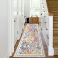 thumbnail image 3 of Boho Runner Rug, Non Slip Washable Shaggy Soft Carpet Area Rug for Hallways Entryway Bedroom, 3 of 14