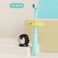 thumbnail image 1 of Children‘s Three-sided Toothbrush Set 3D Toothbrush Soft Hair 1-2-3-6 Years Old Children Baby U-shaped Training Toothbrush, 1 of 3