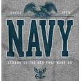 thumbnail image 2 of US Navy Strong As Sea That Made Us Women's T Shirt Ladies Tee Brisco Brands S, 2 of 5