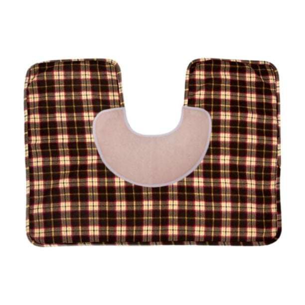 Manta calentadora de hombros y cuello, soporte para hombros para el hogar, viajes y oficina Enrejado de café