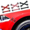 thumbnail image 1 of TopOne Car Decal Car Sticker Removable Parallel Cross Shoelaces Sticker Auto Refit Cars Reflective Car Sticker, 1 of 7