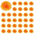 thumbnail image 1 of Flores de Caléndula de 3.9 Pulgadas Flor Artificial del Día de Los Muertos 150 Piezas Cabeza de Flores, 1 of 5