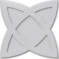 thumbnail image 1 of Ekena Millwork CMP28CM 28 in. OD x 10.5 in. Carré Cosmo Architecture Grade Médaillon de Plafond Contemporain PVC, 1 of 1