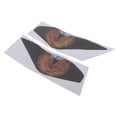 thumbnail image 3 of Adhesivos gráficos para faro delantero con diseño de ojos de motocicleta para Kawasaki Ninja 650 Ojos verdes, 3 of 8
