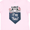 thumbnail image 4 of Inktastic I'm Two Years Old Kitty Cat 2nd Birthday Girls Toddler T-Shirt, 4 of 5