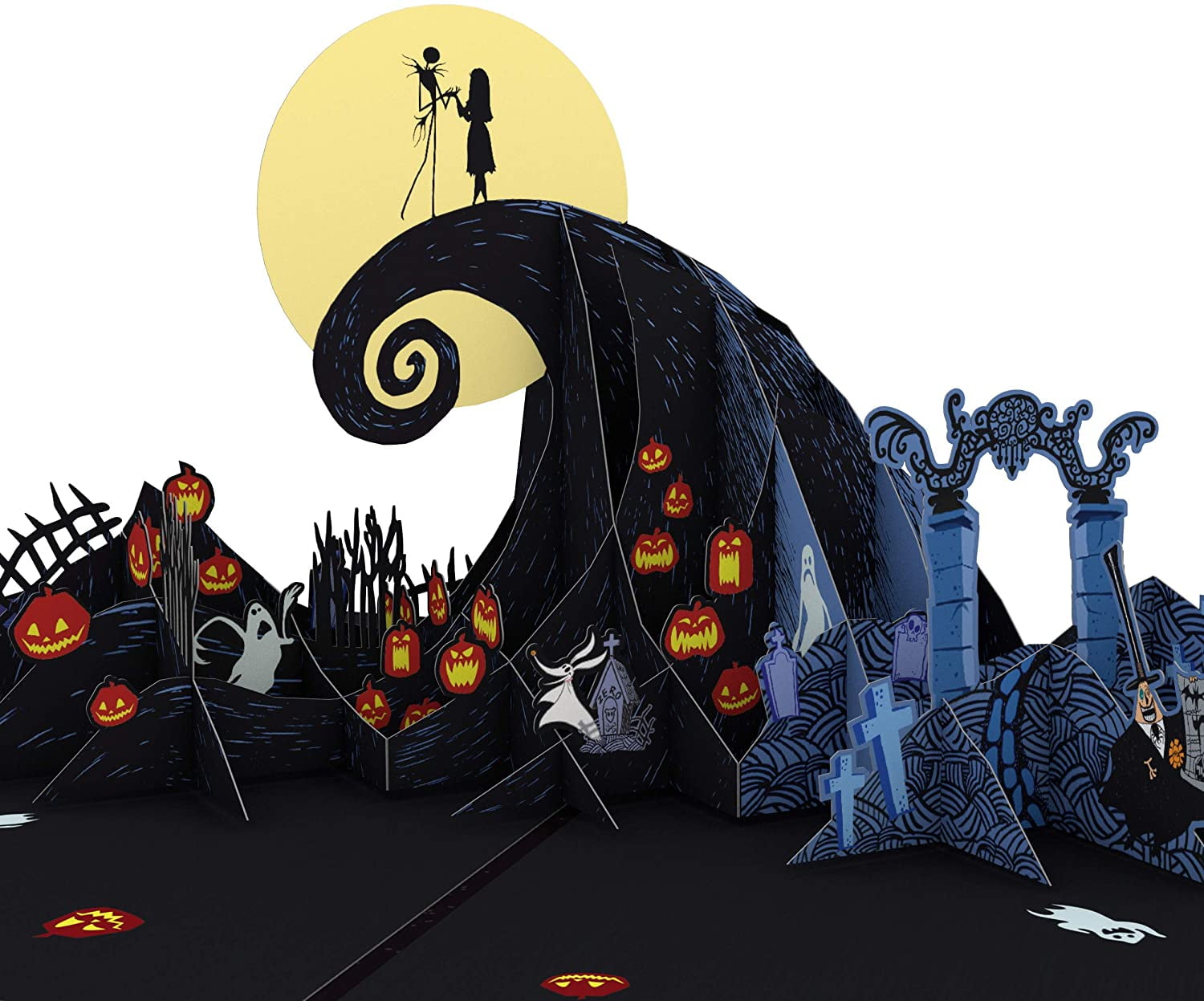 Lovepop Disney’s Tim Burton’s The Nightmare Before Christmas Pop Up Card Greeting Card, 3D