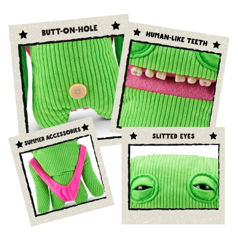 Fuggler Vacay Vibes 9 inch (Smiley O Riley), Funny Ugly Monster