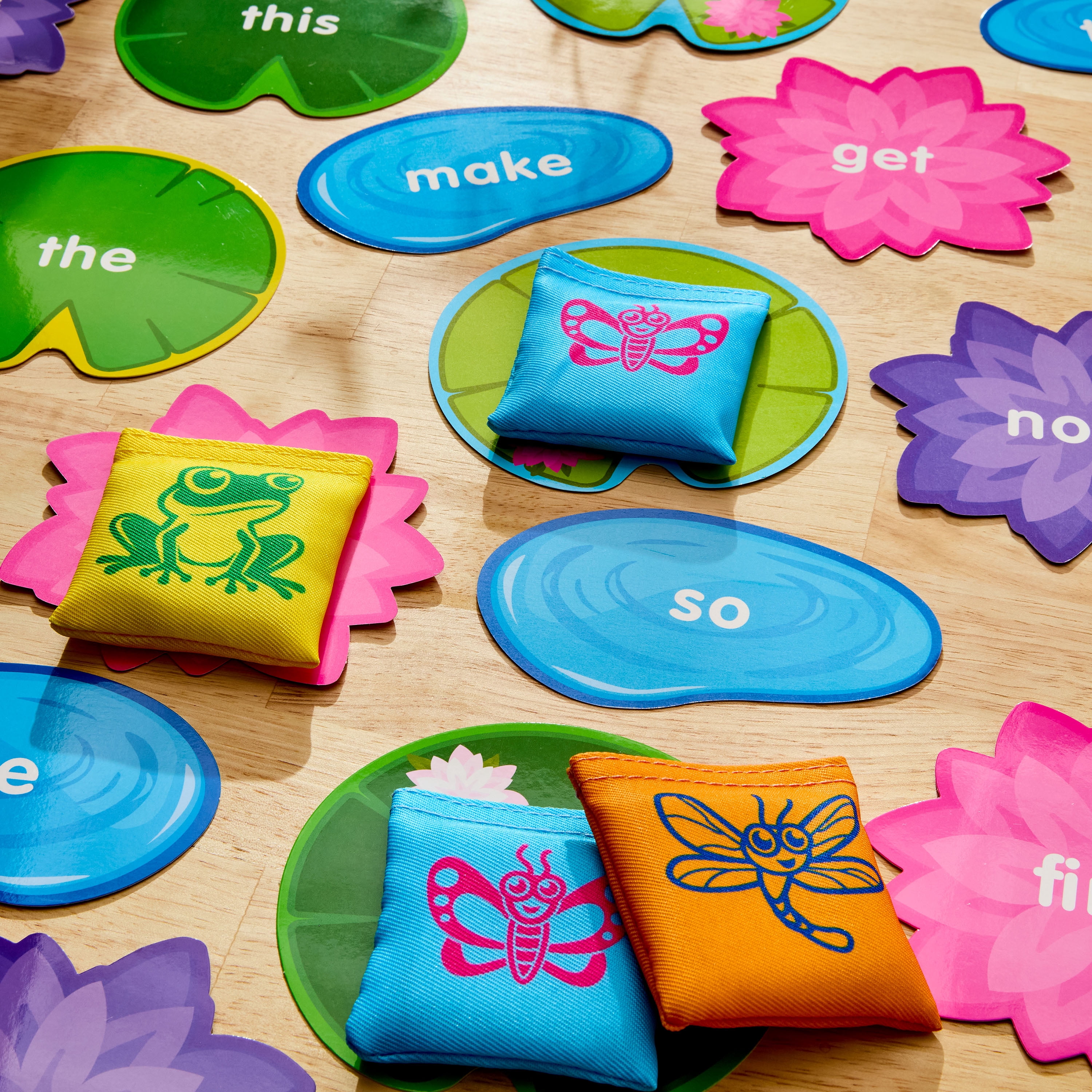Spark Create Imagine Sight Word Beanbag Toss Game, Educational Games for Kids, Recess, Classroom