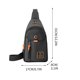 thumbnail image 3 of Ganfancp Trendy Casual Chest Bag Men'S Oxford Cloth Sports Backpack Commuting Shoulder Bag Coin Purse Korean Version Crossbody Bag Ofertas Del Día Liquidación Bolsa de Almacenamiento*1, 3 of 7