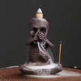thumbnail image 1 of YSTIANN Gothic Skull Backflow Incense Kit, Reverse Flow Waterfall Burner with Holder + Cones Sticks, Unique Decor Set (Don't Say) WJ94-3202, 1 of 7