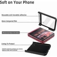 thumbnail image 2 of For Motorola Razr 50 Ultra Case with Small Screen Protector, Slim Matte Hard PC Military Grade Protection Cover for Moto Razr 50 Ultra, 2 of 5