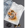thumbnail image 3 of Beautiful & Adorable Baby Tiger T-Shirt Women -Image by Shutterstock, Female Large, 3 of 4
