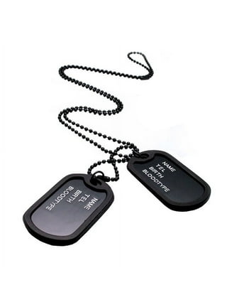 Buy Army Dog Tags with Engraving at the best price of $ 12.99 Kids