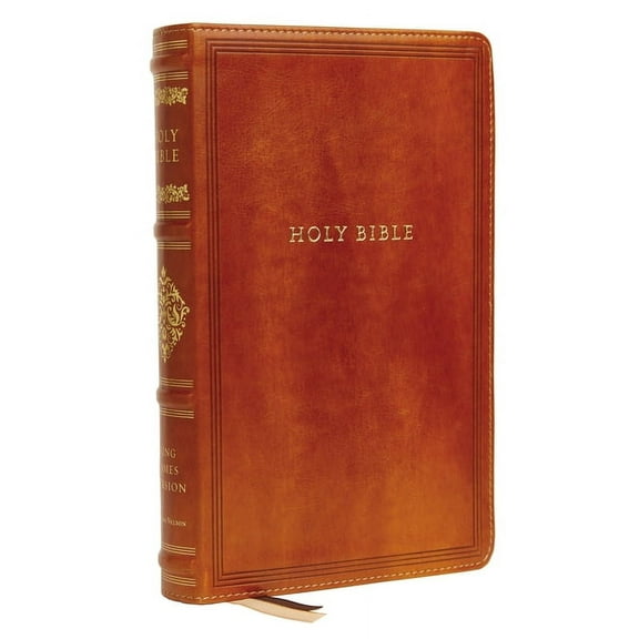 Kjv, Sovereign Collection Bible, Personal Size, Leathersoft, Brown, Red Letter Edition, Comfort Print: Holy Bible, King , (Hardcover)