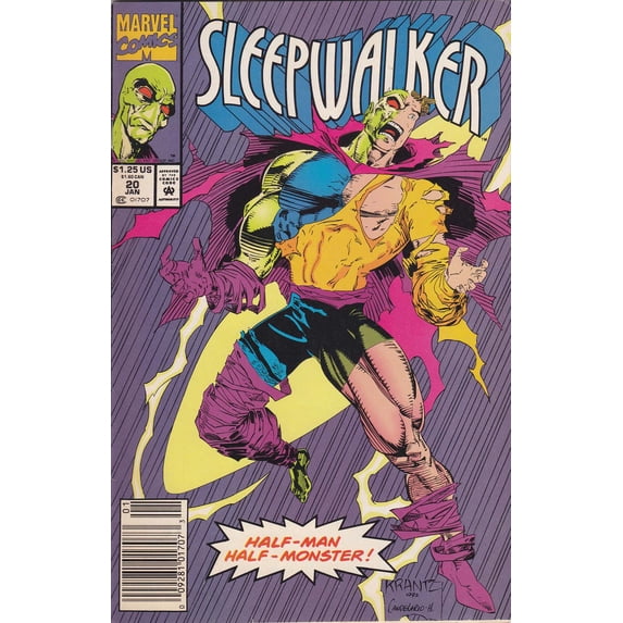 Sleepwalker #20 (Newsstand) VF ; Marvel Comic Book
