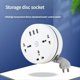 thumbnail image 3 of Civiliank Universal Power Strip, 3 Outlets 3 USB Ports, Extension Cord for Office,Travel,Home(5.9ft), 3 of 5