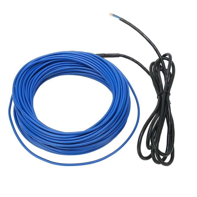 Heating Cable 15M Length 225W IP68 Waterproof Pipe Heating Cable Freeze Proofing Pipeline Heat Tape For Winter