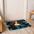 thumbnail image 6 of Mermaid Non-Slip Polyester Office Mat Chair Rug - Machine Washable Office Rug, 6 of 6