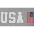 thumbnail image 4 of Old Glory Juniors 4th of July World Cup USA Crop Top Short Sleeve Graphic T Shirt, 4 of 5