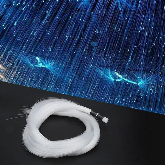Luces de Decoración de Lluvia Ecomeon cable de fibra óptica 12 V 300 piezas 0,75 3 m
