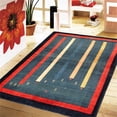 thumbnail image 2 of Pasargad Home Tribal Collection Hand-Knotted Wool Area Rug  3' 6" X 4' 8", 2 of 3