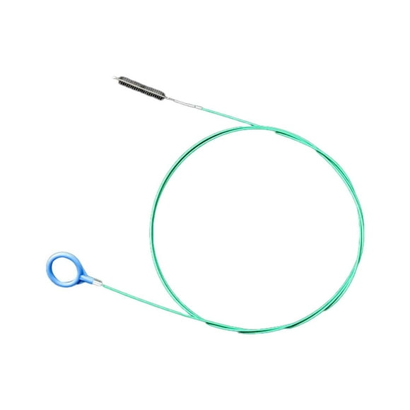 Auto Sunroof Drain Cleaning Tool PP Flexible 300cm Long Nylon Bristles Hand Ring for Car Sunroof Wiper Drain Hole