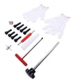 thumbnail image 1 of Tire Valve Install Tool Set Tire Valve Change Tool Kit Quick Change Tire Valve Repair Tool for Cars ATVs Trucks with TR413 TR414 Valves, 1 of 7
