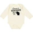 thumbnail image 3 of Inktastic Someone in Wisconsin Loves Me Boys or Girls Long Sleeve Baby Bodysuit, 3 of 5