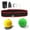 Yellow & Green, variant on Boxbollen Boxing Reflex Ball, Box Bollen Headband Reflex Ball, Reaction Ball, Boxing Training Equipment For Beginners & Advanced Users (2 Balls Accessories)