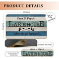 thumbnail image 3 of Doormat - Nana and Papa Doormat - Lake - house - themed, indoor/outdoor, porch, grandparents' gifts, bath mats, 18×30 Inches, 3 of 4