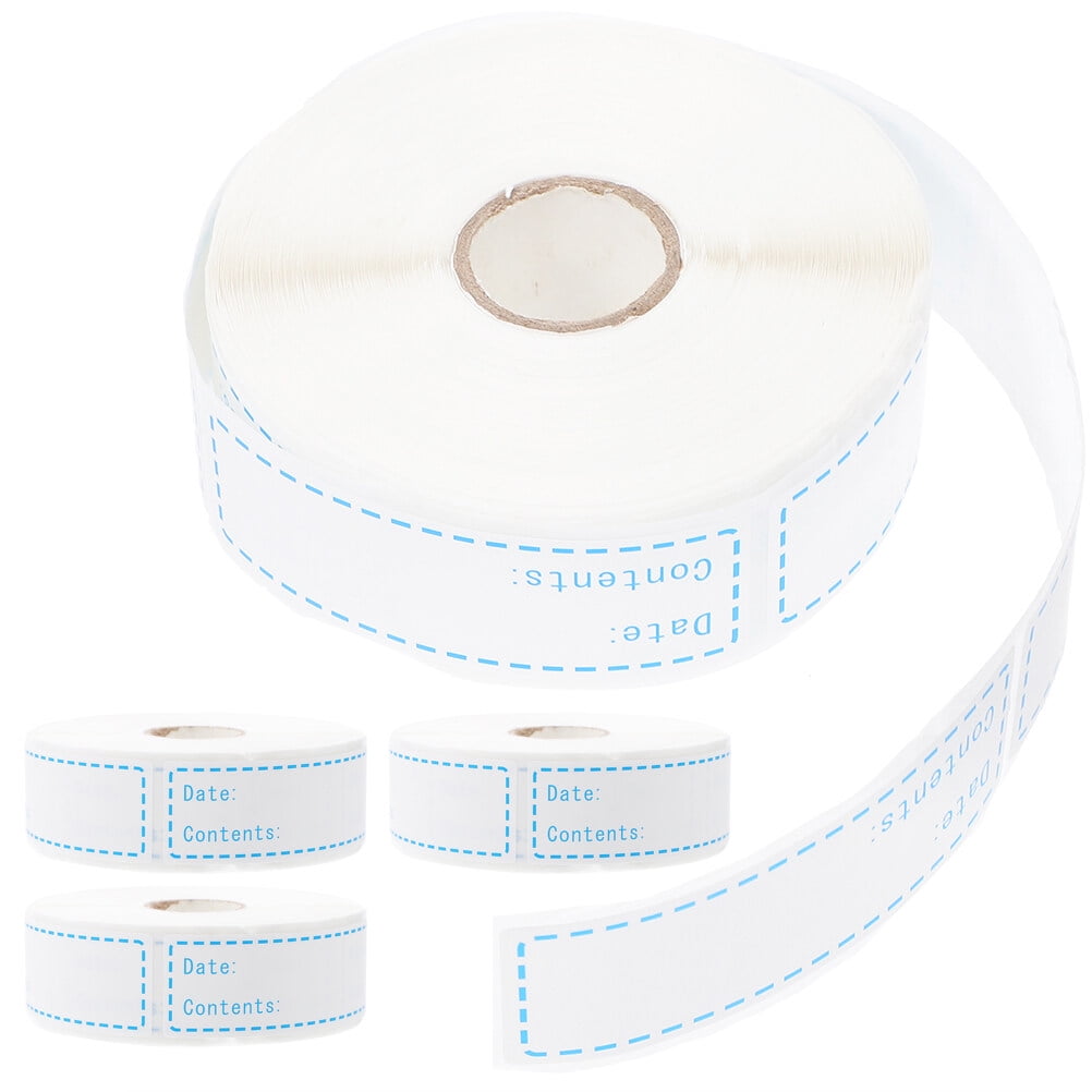 4 Rolls Food Labels Food Prep Canning Labels Food Container Labels
