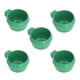 thumbnail image 3 of 25Pcs Mini Bird Parrots Food Water Bowl Inlay Installation Round Green Parrots Small Food Water Bowl for Farms Home S, 3 of 5