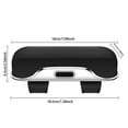 thumbnail image 3 of GUANGHONG Sunglass Holder for Car Glasses Organizer Car Visor Clip to Open Organizer Interior Accessories for Suvs and Trucks，Suitable for All Types Of Vehicles，non Destructive, 3 of 5
