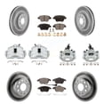 thumbnail image 1 of Transit Auto Front Rear Disc Brake Caliper Coated Rotors and Ceramic Pads Kit (10Pc) for Car 2012 2014 Volkswagen GTI KCG-101087T, 1 of 11
