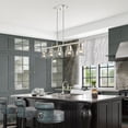 thumbnail image 2 of Livex Lighting - Montgomery - 5 Light Linear Chandelier in New Traditional Style, 2 of 13