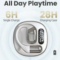 thumbnail image 5 of Wireless Earbuds, Ear Hanging High Battery Low Latency High Definition Surround Sound Suitable For All Bluetooth Devices 5.4 Bluetooth Earphones Earbuds for Kids, 5 of 5