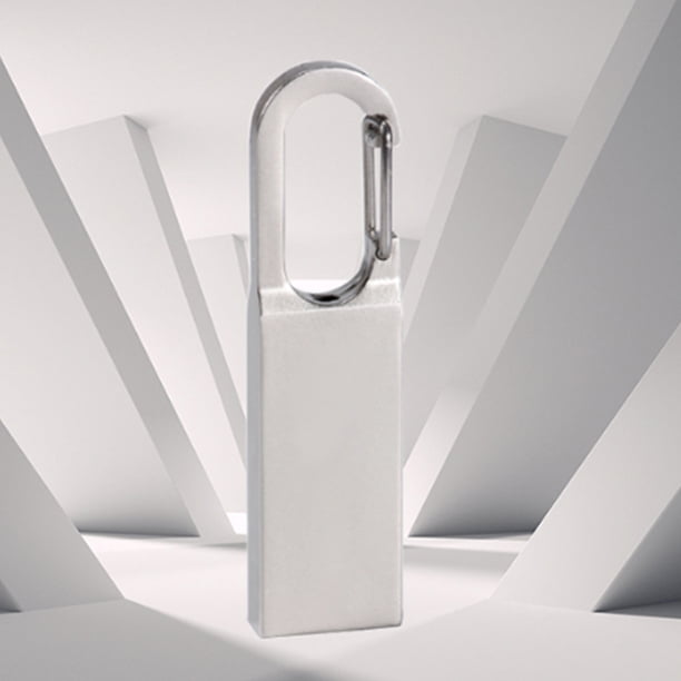 Metal USB 2.0 Flash Drive 8GB/16GB/32GB/64GB/128GB Llavero U Stick Pendrives