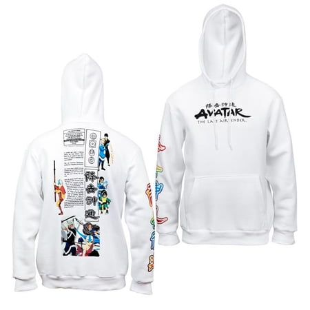 Avatar: The Last Airbender Text Hoodie With Back and Sleeve Prints-Small |  Walmart Canada